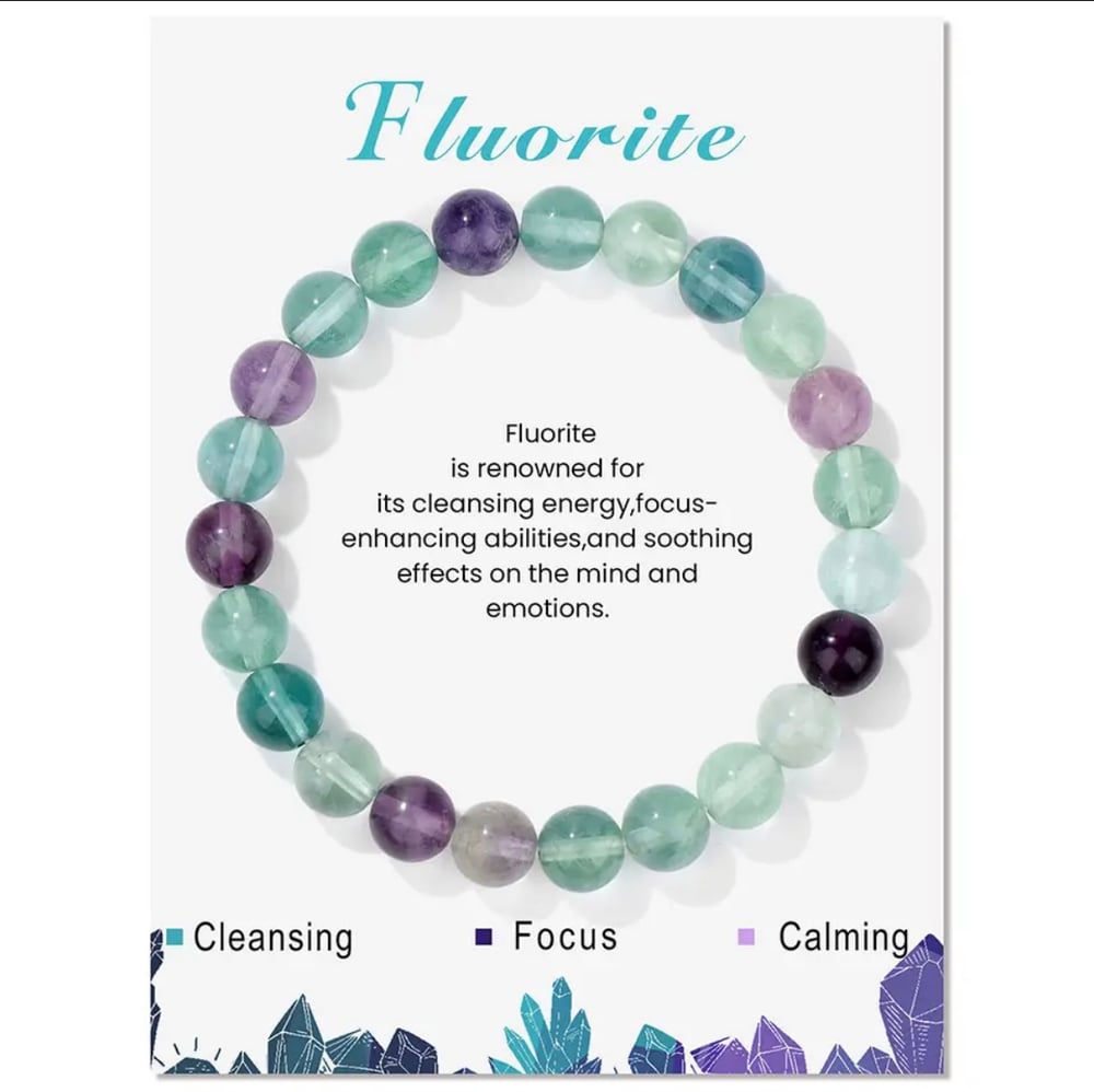 Image of Fluorite bracelet 