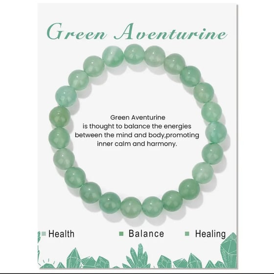 Image of Green aventurine bracelet 