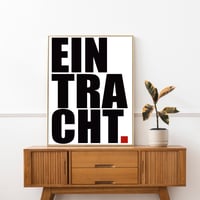 Image 1 of Eintracht. Print