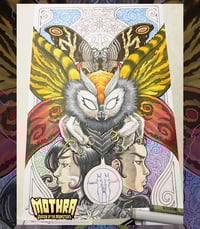 Image 7 of MOTHRA: QUEEN OF THE MONSTERS #1 Original Cover Art