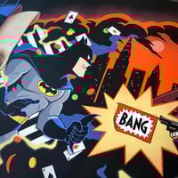 Image 2 of 'BATMAN v THE JOKER' Fine Art Print