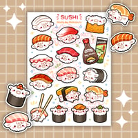 Image 1 of Sushi Sticker Sheet