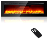 Electric Fireplace with Remote Control