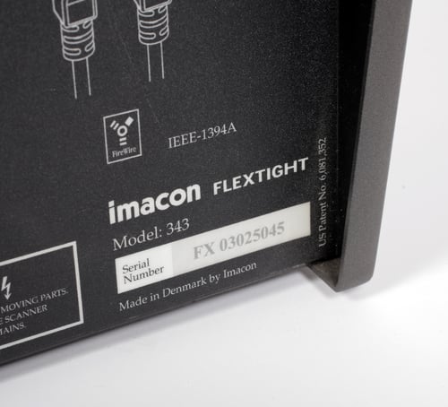 Image of Hasselblad Imacon 343 film scanner with 3 carriers and power supply TESTED 