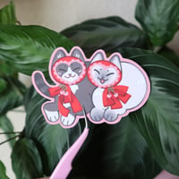 Image 2 of Cherry in love sticker