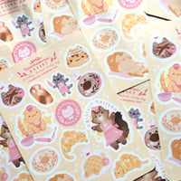 Image 4 of Tirameowsu bakery sticker sheet