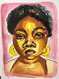 Image 1 of Watercolor Portrait Commission