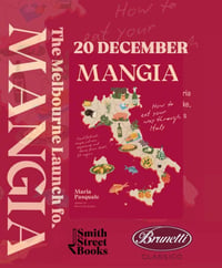 Event - The Melbourne launch for Mangia!