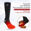 MSL 65°C Electric Heated Socks with Battery Case for Winter Warmth