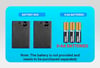 MSL 65°C Electric Heated Socks with Battery Case for Winter Warmth