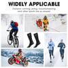 MSL 65°C Electric Heated Socks with Battery Case for Winter Warmth