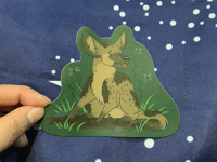 Image 1 of Dirty Hyena Sticker