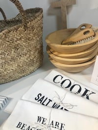 Image 2 of 100% Cotton Tea Towel-SALTWATER HEALS EVERYTHING