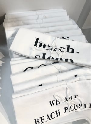 Image of 100% Cotton Tea Towel-COOK. PRAY. EAT.