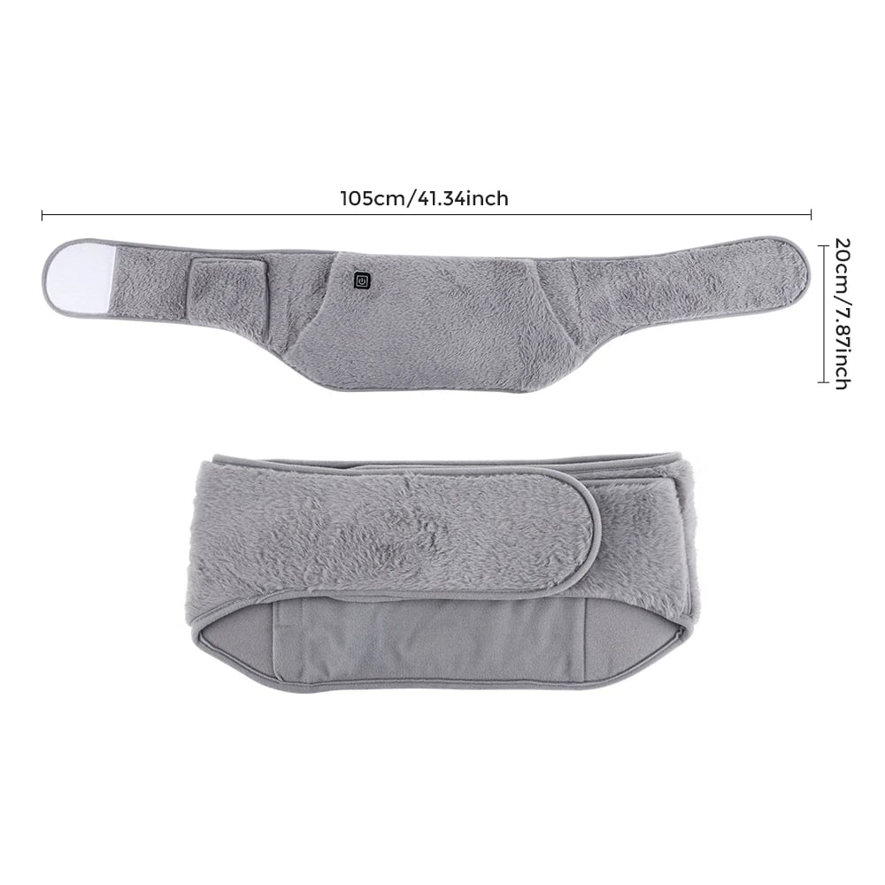 MSL Portable Hand Warmer Graphene Rapid Heating Pad Soft Adjustable Waist Warmer Winter Warming