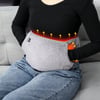 MSL Portable Hand Warmer Graphene Rapid Heating Pad Soft Adjustable Waist Warmer Winter Warming