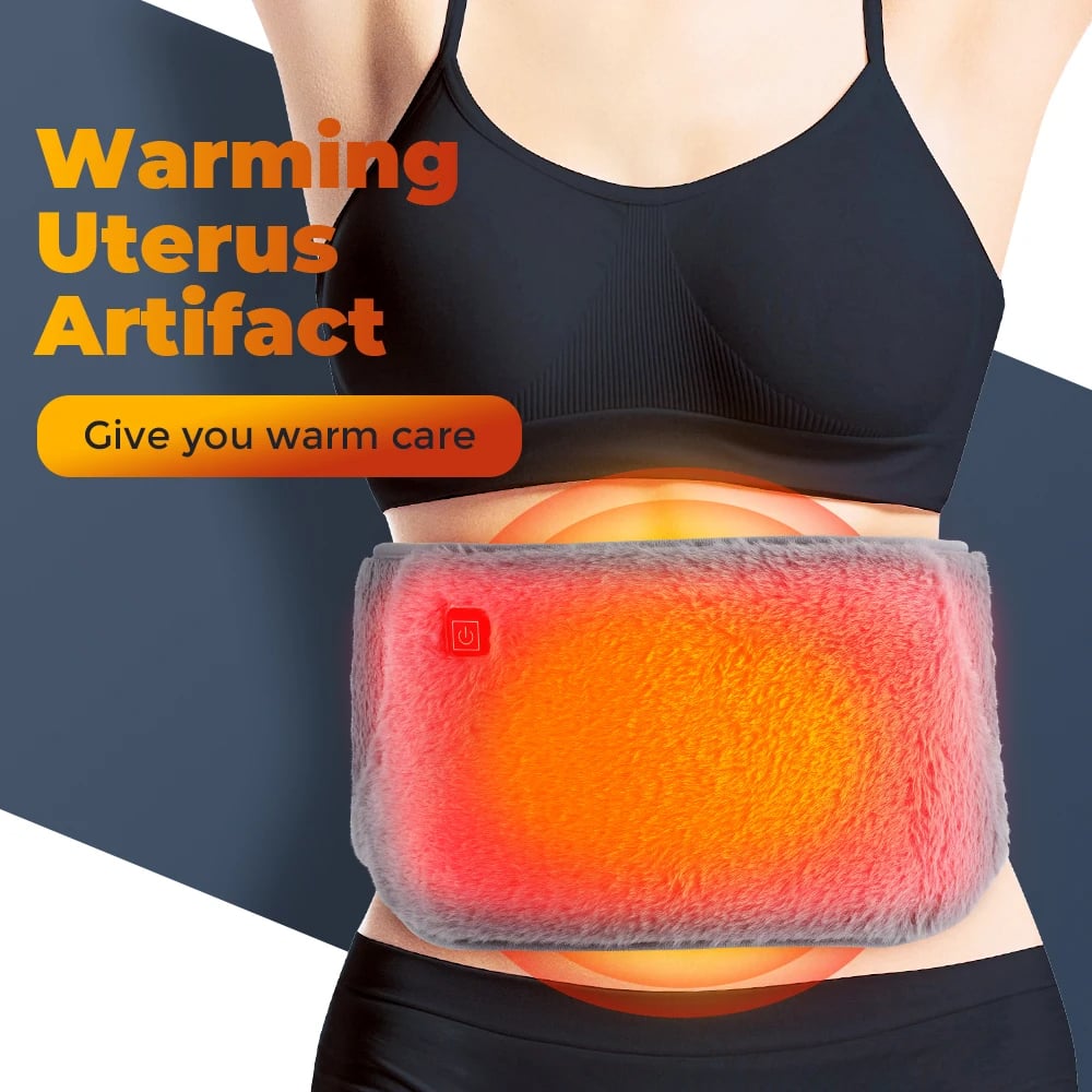 MSL Portable Hand Warmer Graphene Rapid Heating Pad Soft Adjustable Waist Warmer Winter Warming