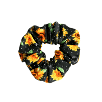 Scrunchie - Sunflowers n Bees