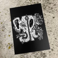 Image 1 of ELEPHANTALIEN - A6 POSTCARD