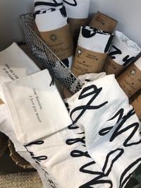 Image 4 of Organic Swaddle Blanket-Psalm 23:6