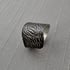 Sterling Silver Textured Wrap Ring Image 7