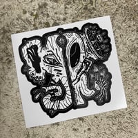 Image 1 of ELEPHANTALIEN - STICKER