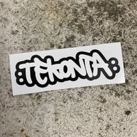 Image 1 of TEKONTA TEXT - STICKER