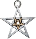 Double Pentagram Pendant
