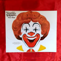 Image 1 of Ronald McDonald - McDonalds Restaurant mask (1968) 