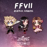 Image 1 of FFVII Acrylic Charms 
