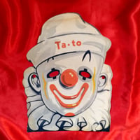 Image 1 of Ta-to (The Clown) - Red Dot Potato Chips Mascot Mask (1940's) 