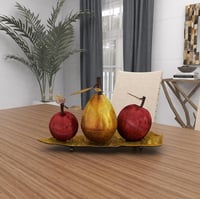 Image 4 of Metal Fruit Decorative Sculpture  