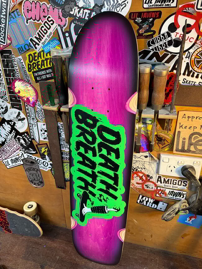 7.25" Halimeter skateboard deck 