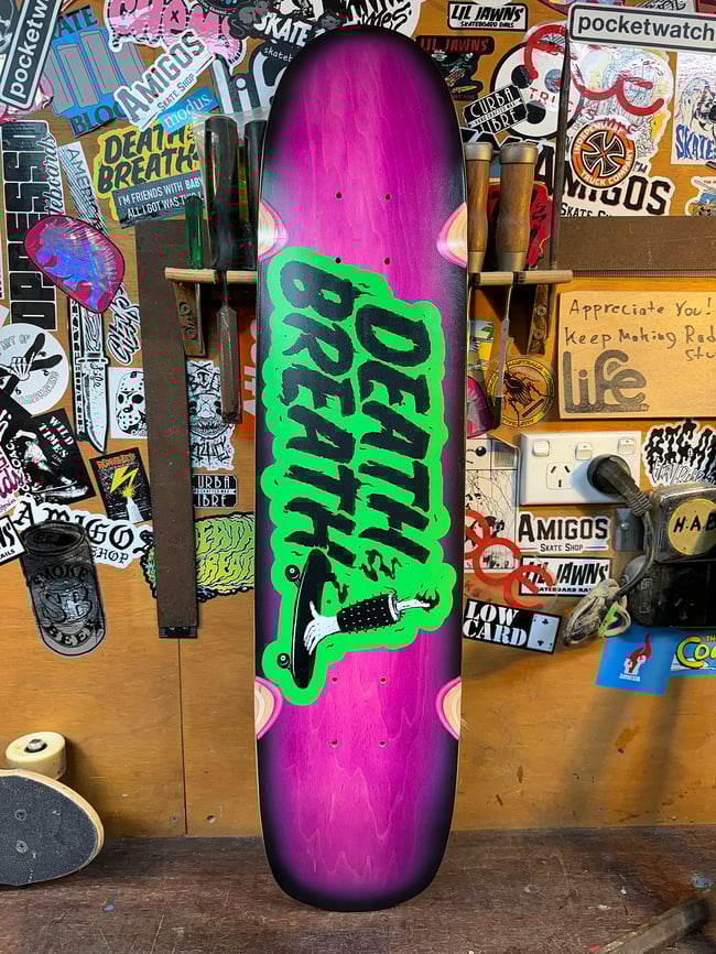7.25" Halimeter skateboard deck 