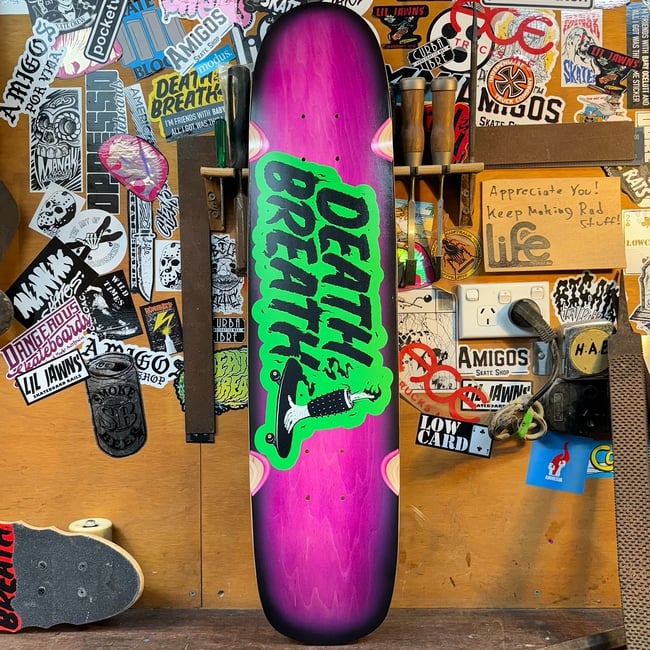7.25" Halimeter skateboard deck 