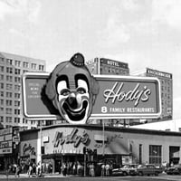 Image 5 of Hody's Clown Mascot - Hody's Restaurant Childrens Menu mask (1940s) 