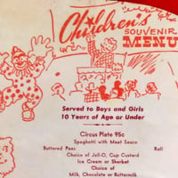 Image 3 of Hody's Clown Mascot - Hody's Restaurant Childrens Menu mask (1950s) - Second Edition