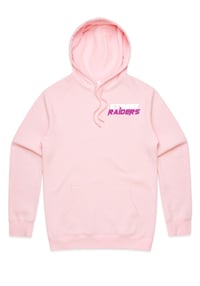 Image 2 of Street Raiders PUBLIC DISCLAIMER hoodie pink (LIMITED RELEASE WMNS)