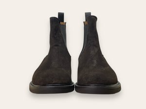 Image of Beatles dark brown suede by Brugnoli