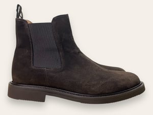 Image of Beatles dark brown suede by Brugnoli