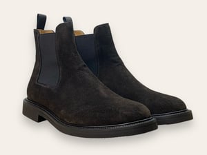 Image of Beatles dark brown suede by Brugnoli