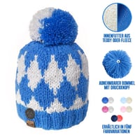 Image 3 of Strick Mütze Bayern “Kaiser” & “SISSI”