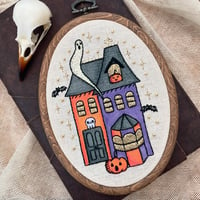 Haunted Halloween Home Embroidery