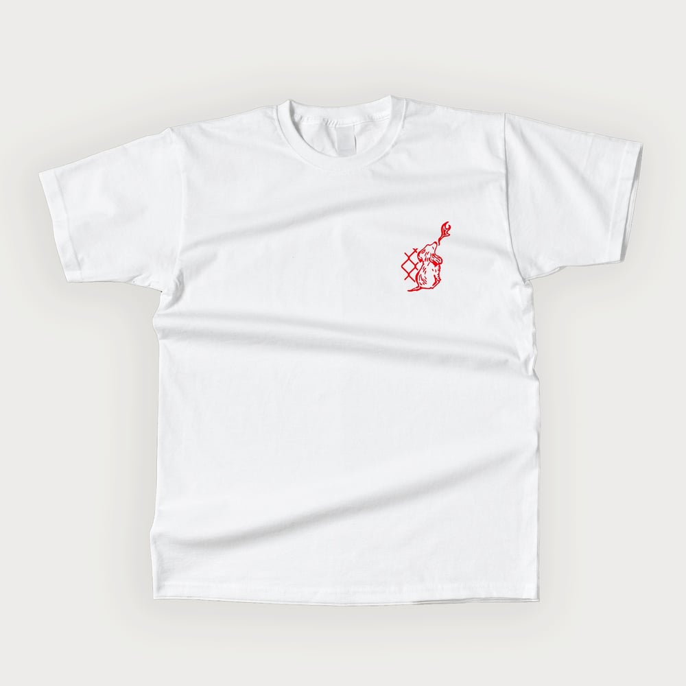 Tshirt - State of Alert Red/White