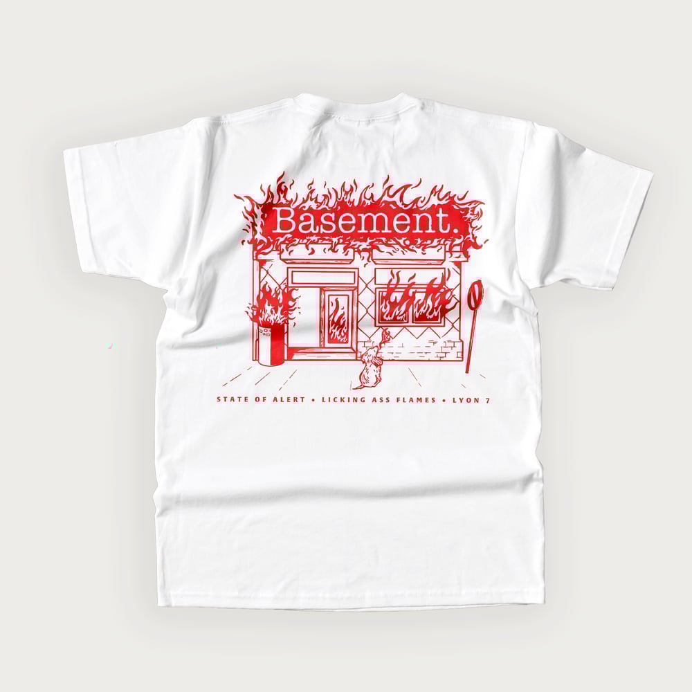 Tshirt - State of Alert Red/White