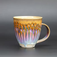 Image 2 of Sima/Rainbow Hoops - Large Mug