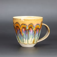 Image 2 of Sima/Rainbow Scribbles - Large Mug