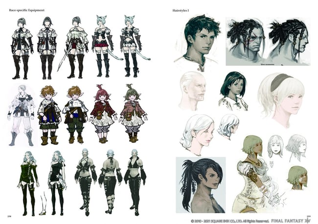 FINAL FANTASY XIV Art Books