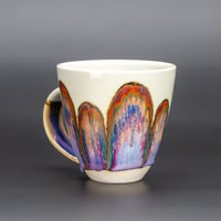 Image 1 of Purple Rainbow/Rust Arches - Tall Mug