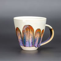 Image 2 of Purple Rainbow/Rust Arches - Tall Mug